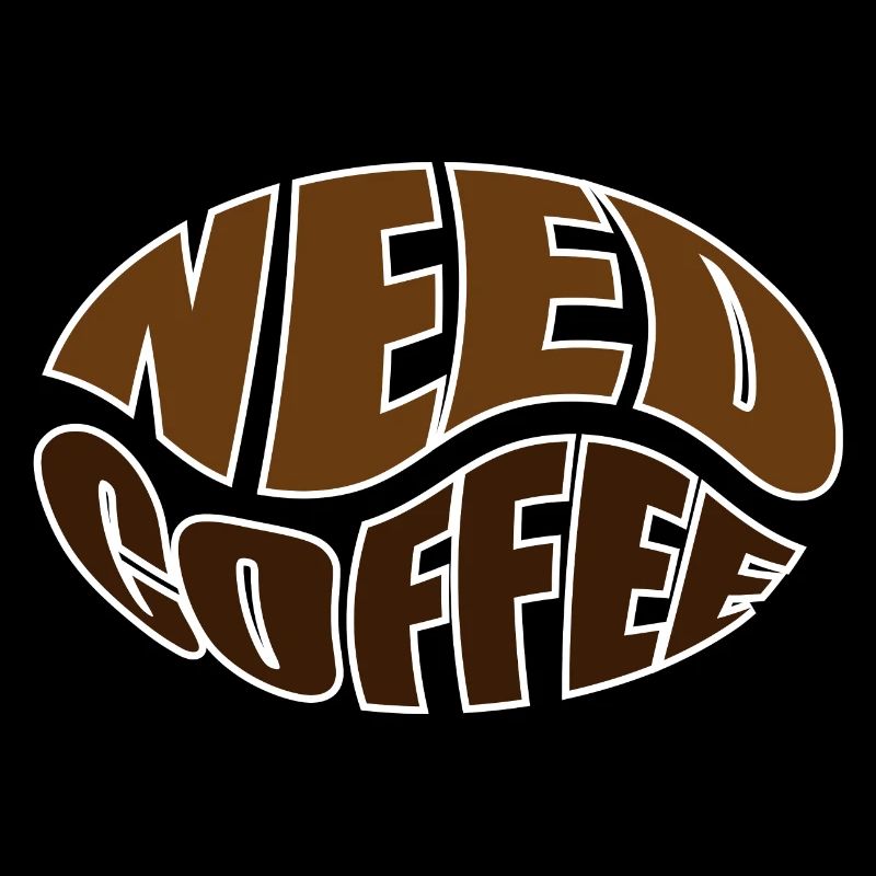 Kaffeebohne coffee bean need coffee
