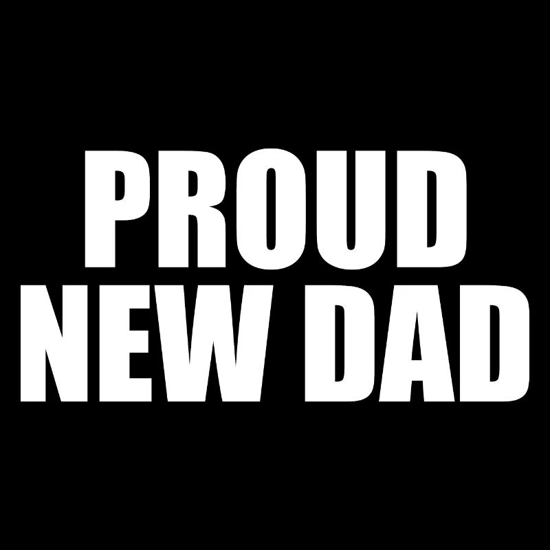 Proud new dad