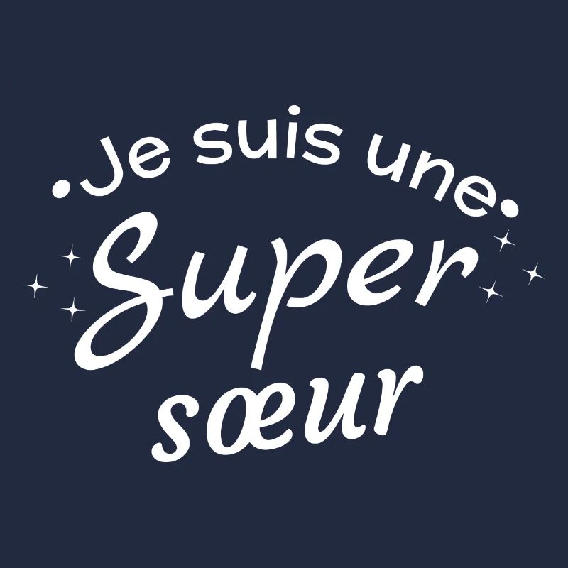 Super Schwester Affirmation Nachricht