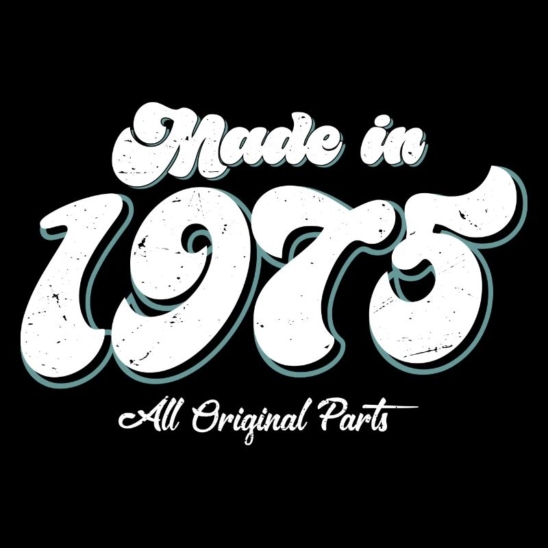 Vintage 1973 Retro Typography Design