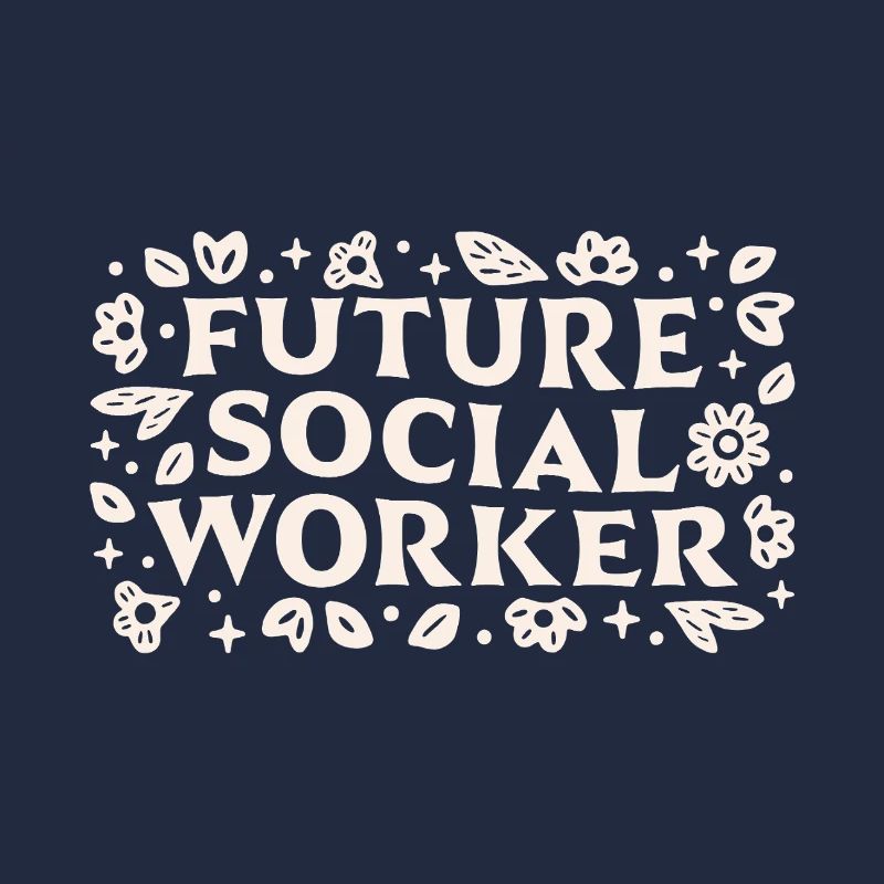 Zukünftiger Student der Sozialarbeiterin oder des Sozialarbeiters