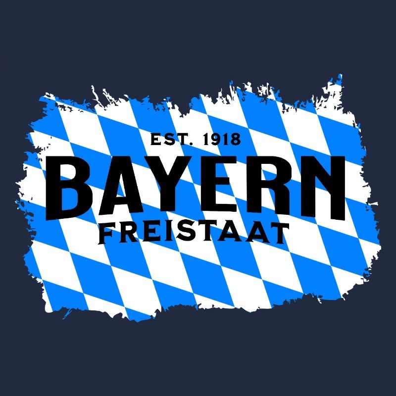 État libre de Bavière – Conception du drapeau en diamant