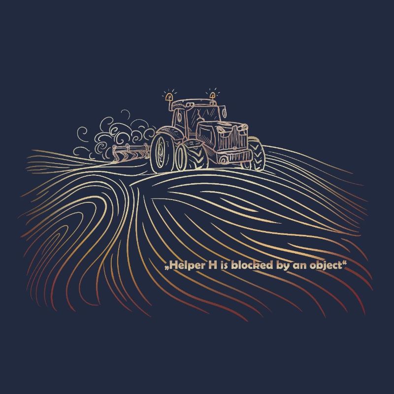 Farming Simulator „Helper H is blocked by an 