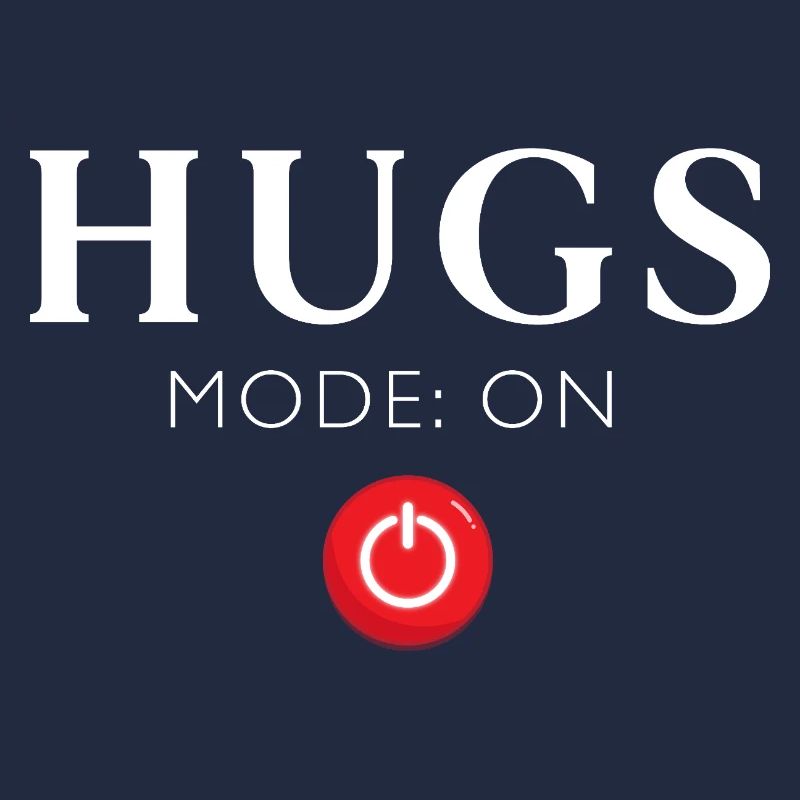 HUGS Modo On Red Button