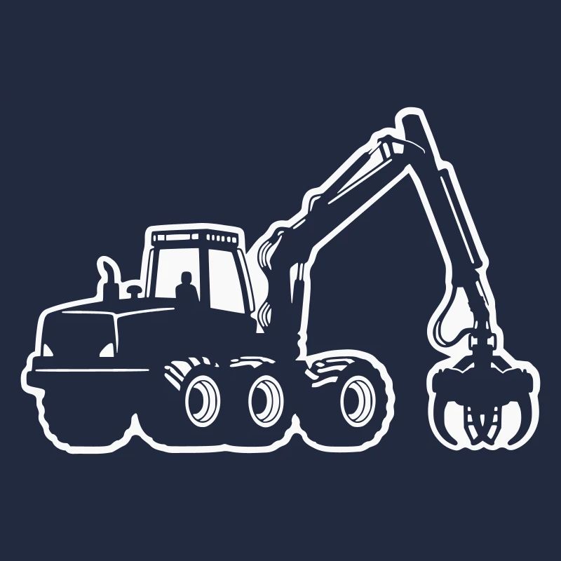 Harvester Silhouette