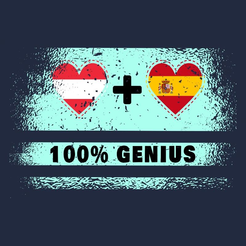 Austria and Spain 100% Ingenious / Gift