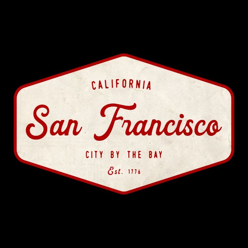 San Francisco Vintage Schild
