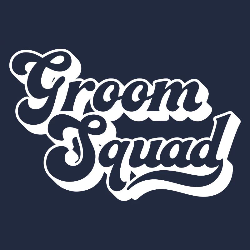 Groom Squad Bachelor Party Men Matching Crew Group