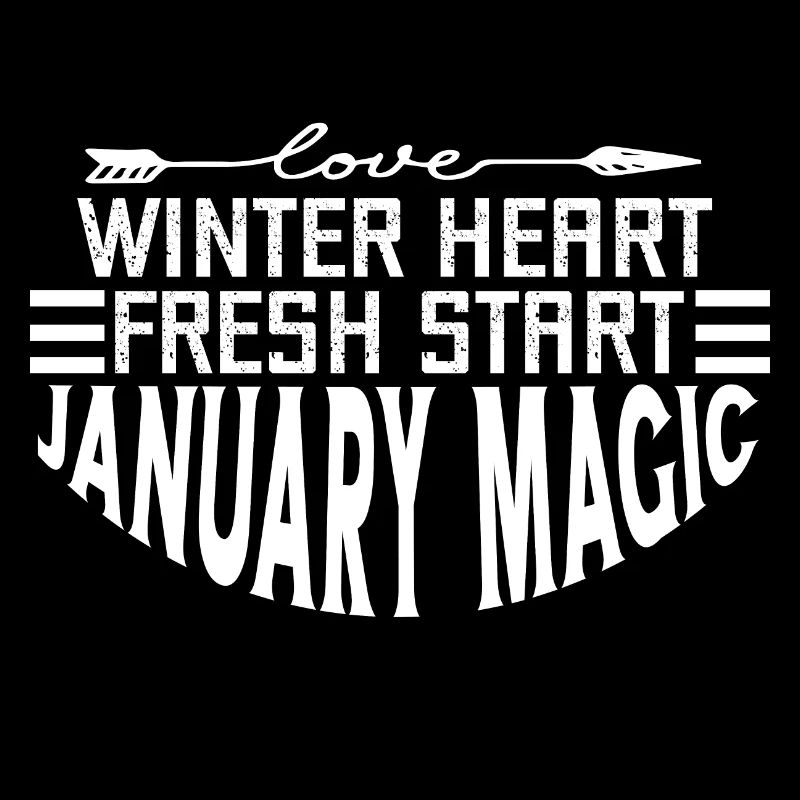 winter heart fresh start january magic