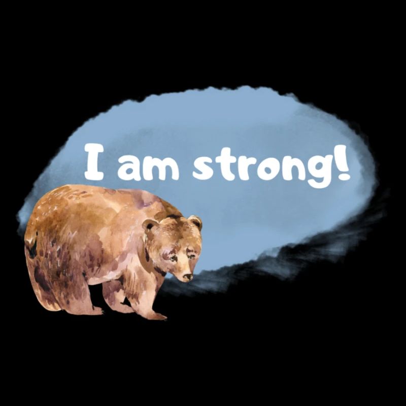Bear Affirmation for Kids and Animal Lovers