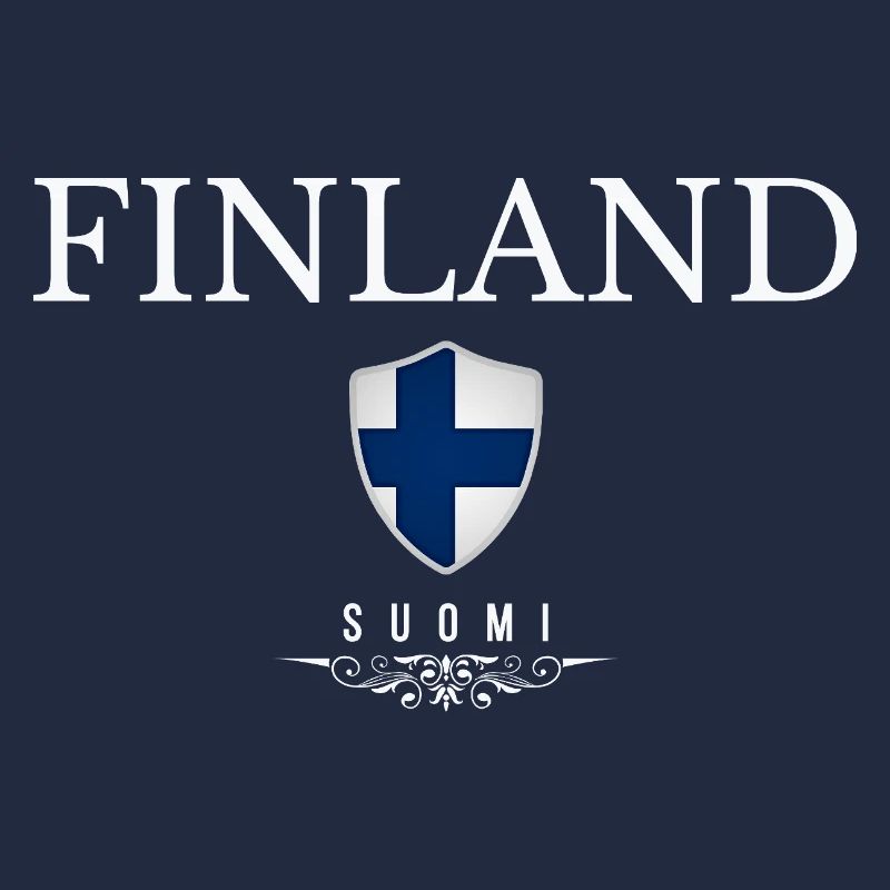 Finnish pride, minimalist sleek design
