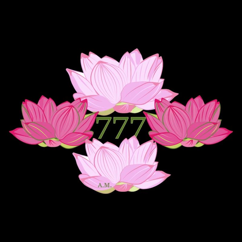Spirituelle Lotus 777 Engel-Nummer
