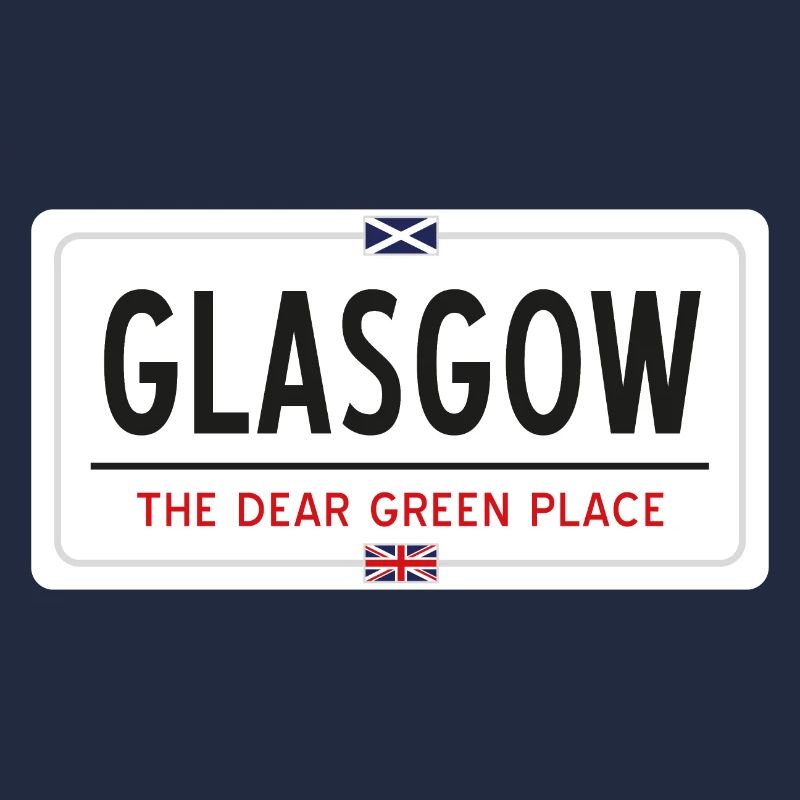 Glasgow Place Name Sign