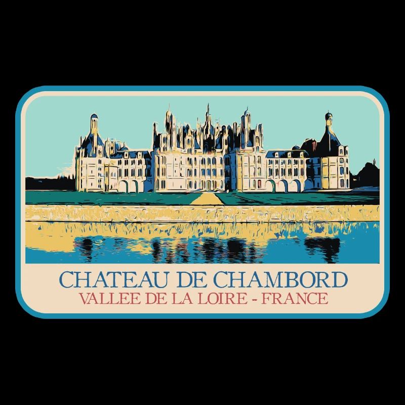 Illustration Château Chambord, Loire Valley