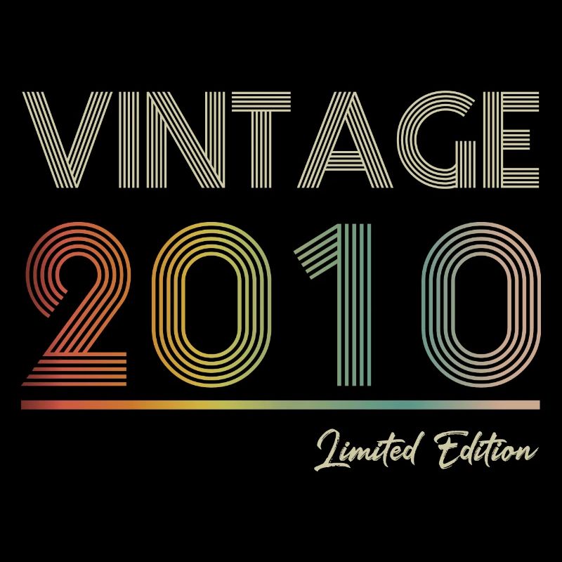 Vintage 2010 14 Year Old 14th Birthday Gift