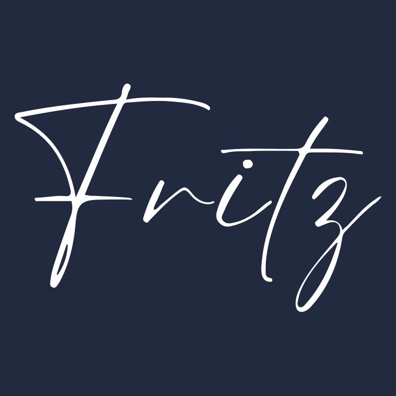 Fritz Name T-Shirt Gift for Men