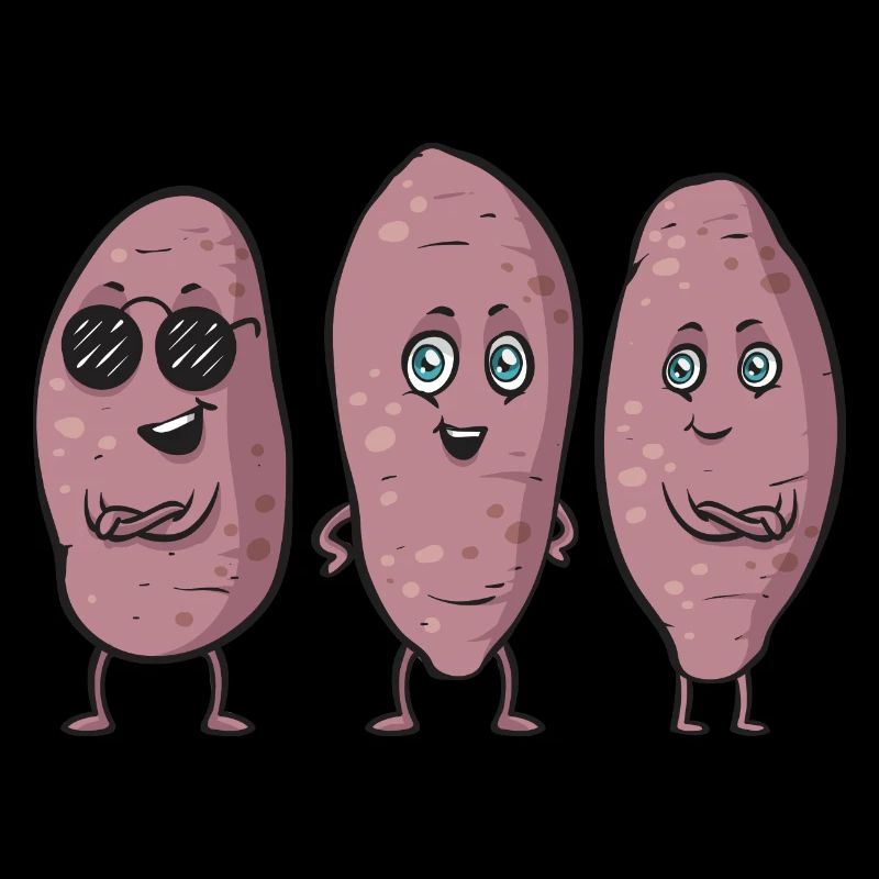 Légumes-racines de patates douces