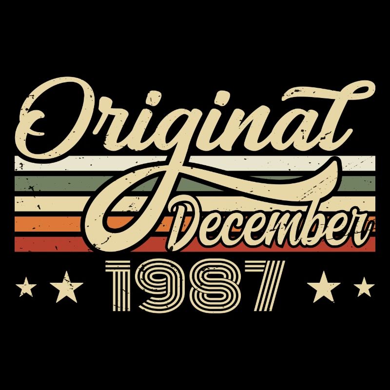 Décembre 1987 - Cadeau d’anniversaire Décembre 1987