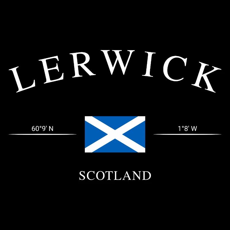 Lerwick Schottland – Urlaub Souvenir & Geschenk
