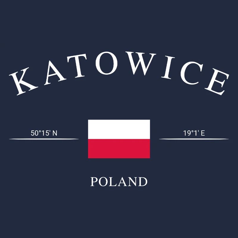 Katowice, Pologne – Souvenir et cadeau de vacances