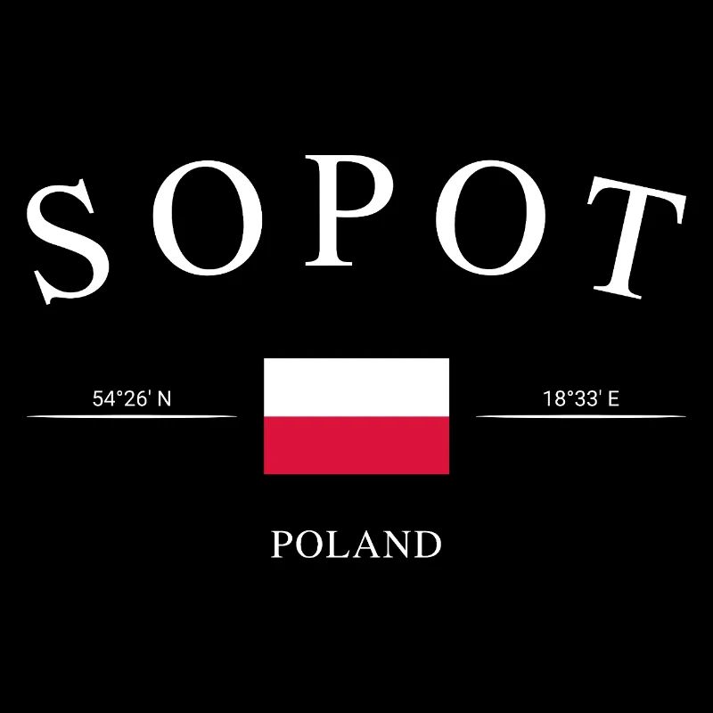 Sopot, Pologne – Souvenir et cadeau de vacances