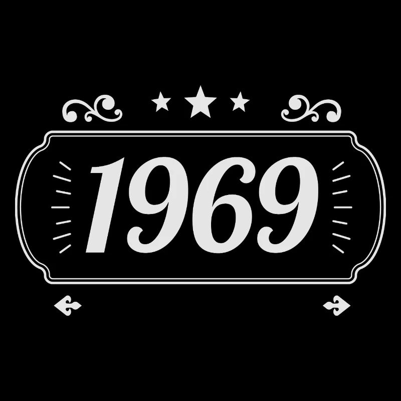Vintage 1969 Retro-Jubiläum 1969