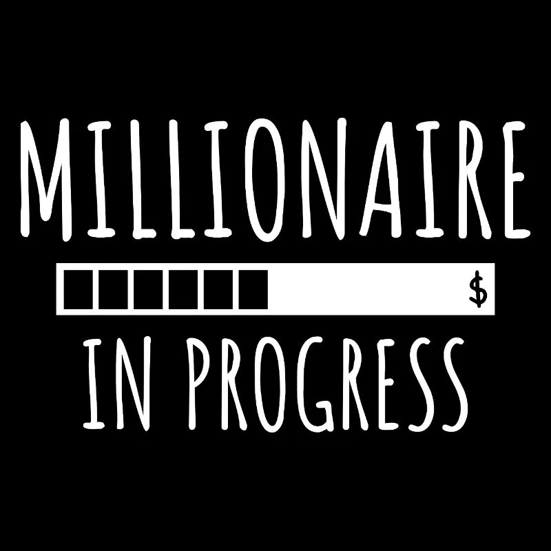 Millionaire en cours – Design motivationnel