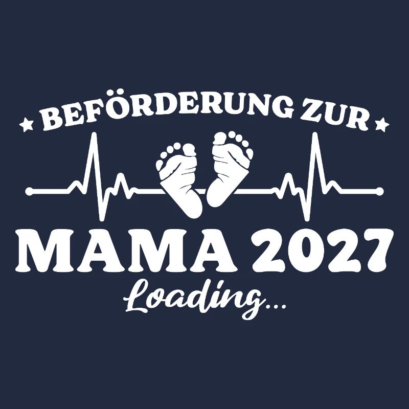 Beförderung zur Mama 2027 Loading Geschenk