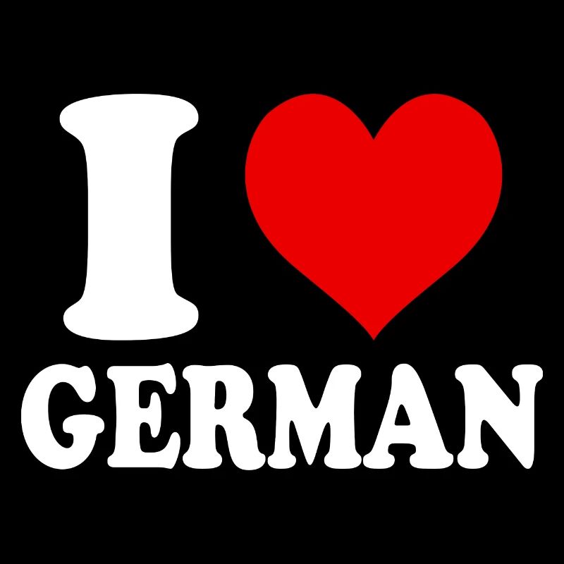 Ich liebe deutsches Herz lustig witzig