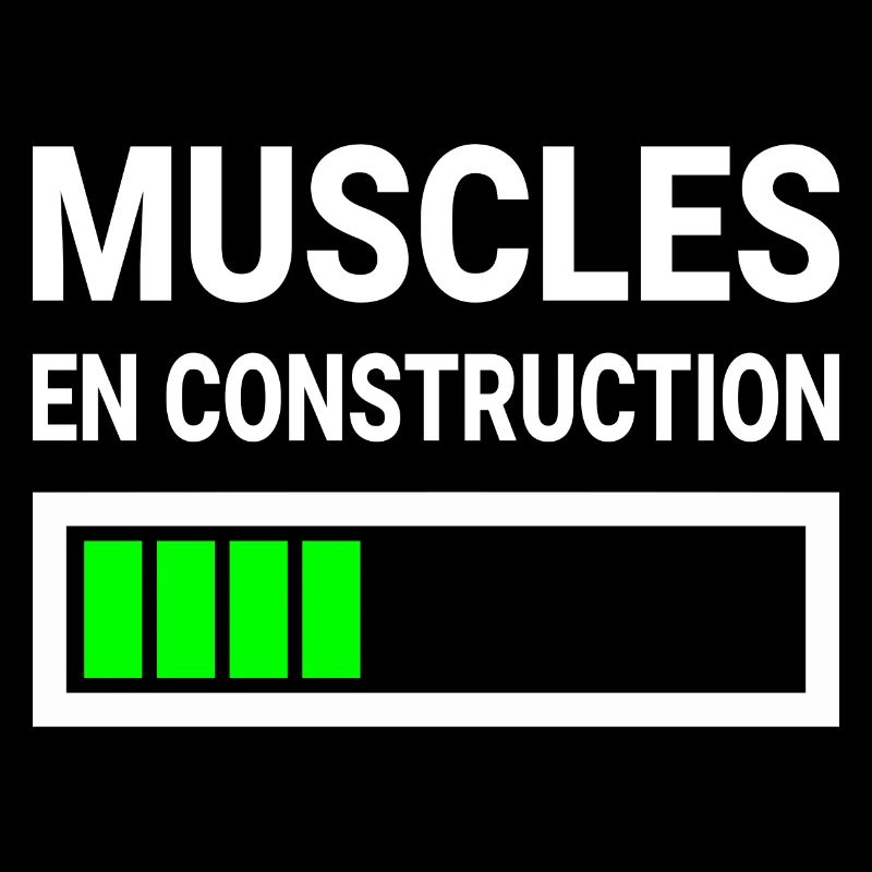 Muscles En Construction Cadeau Drôle