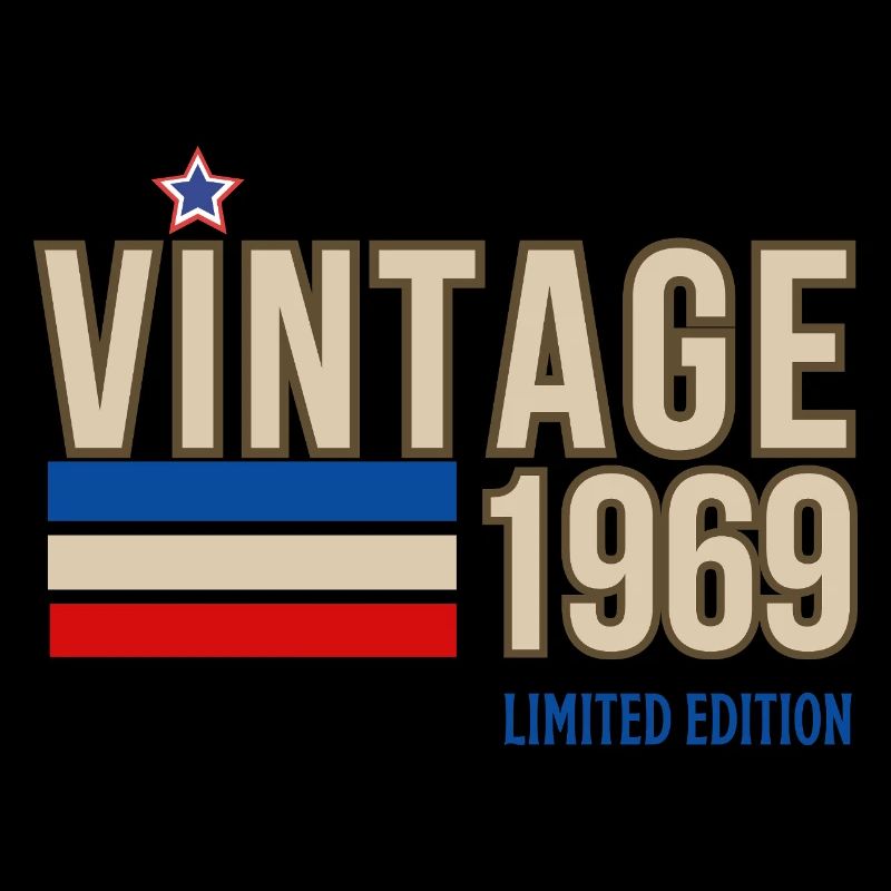 Vintage 1969 limitierte Auflage
