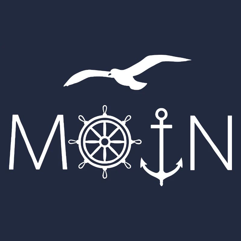 Moin Küstenkind – Conception maritime avec ancre