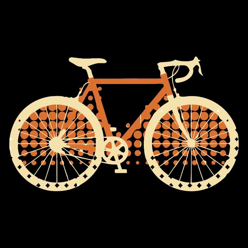 Vélo rétro vélo de route vintage