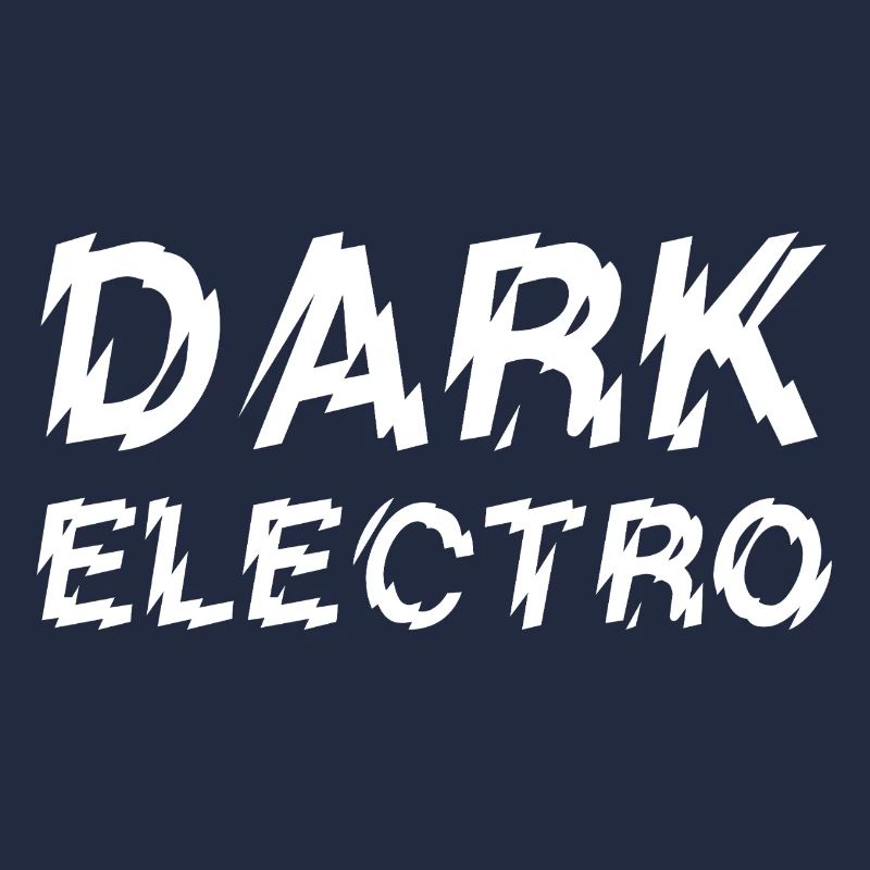Dark Electro Musiktypografie-Logodesign