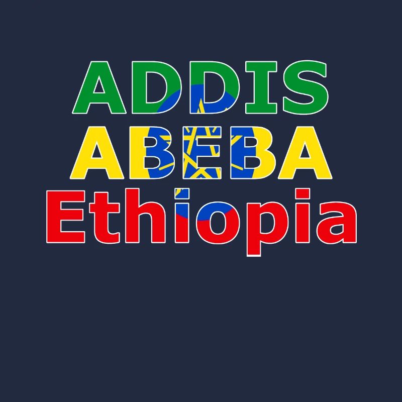 Addis Ababa Ethopia Farbdesign