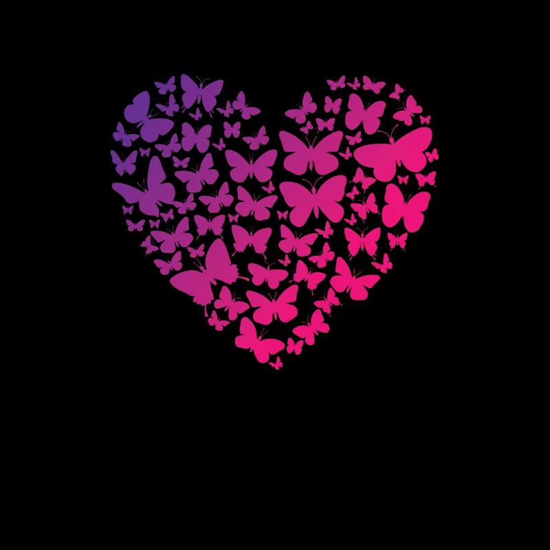 Coeur de papillons