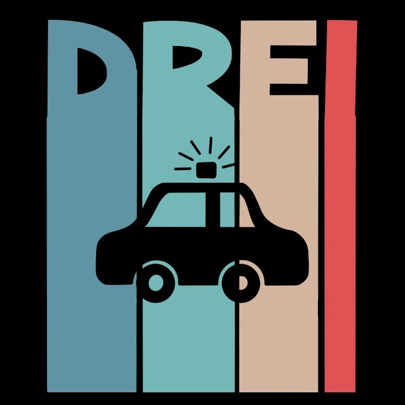 3 Jahre Polizeiauto Polizei