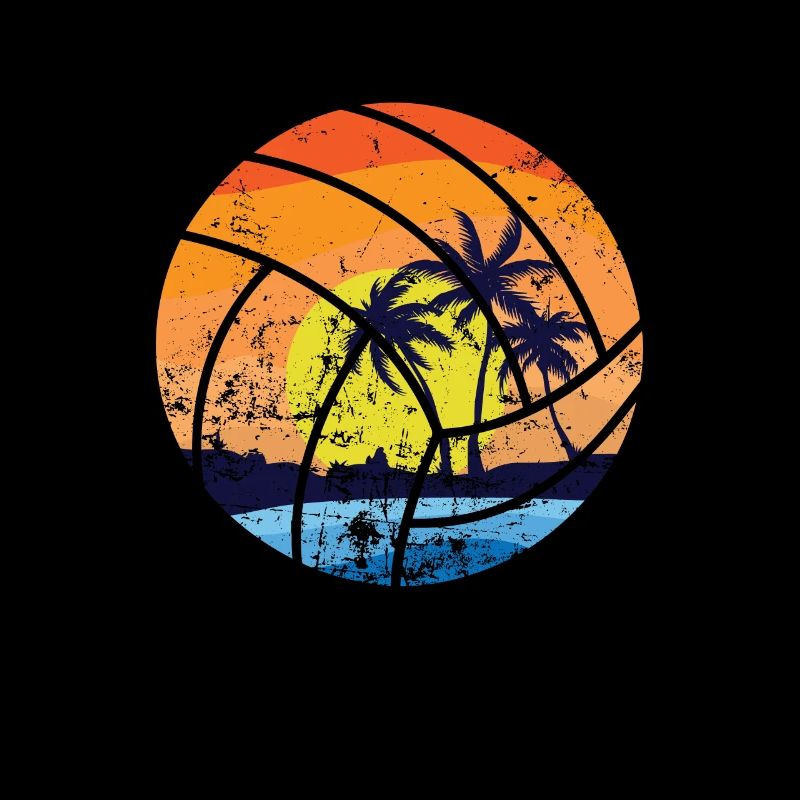 Beachvolleyball Profi Team Spieler Sand