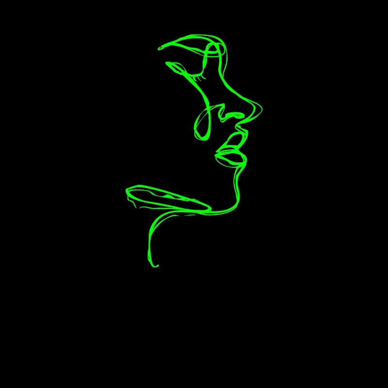 Lineart Gesicht