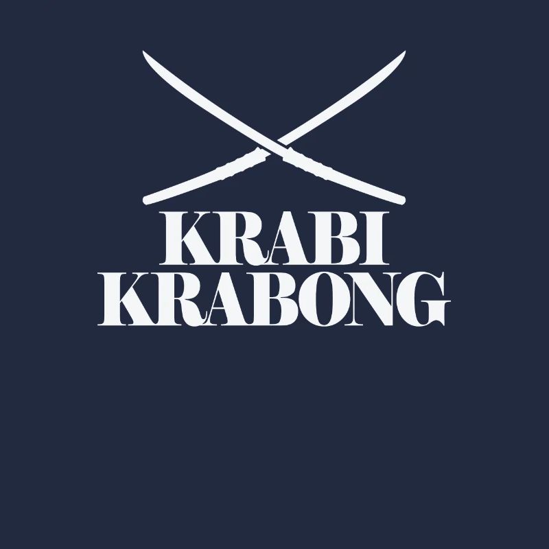 Krabi Krabong Épée croisée Thaïlande