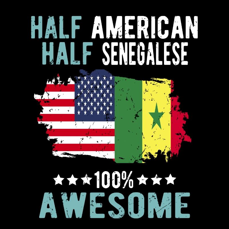 Moitié américain moitié sénégalais