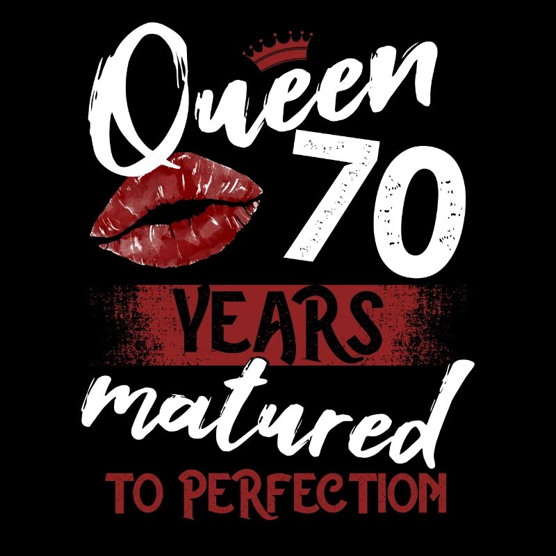 Fille de 70 ans 70 bday Queen 70 anniversaire