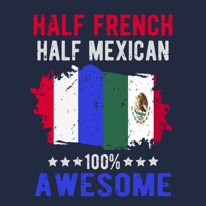 Moitié Français moitié mexicain