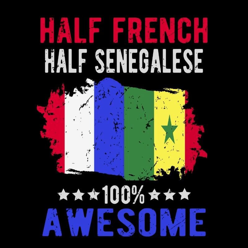 Moitié Français moitié sénégalais