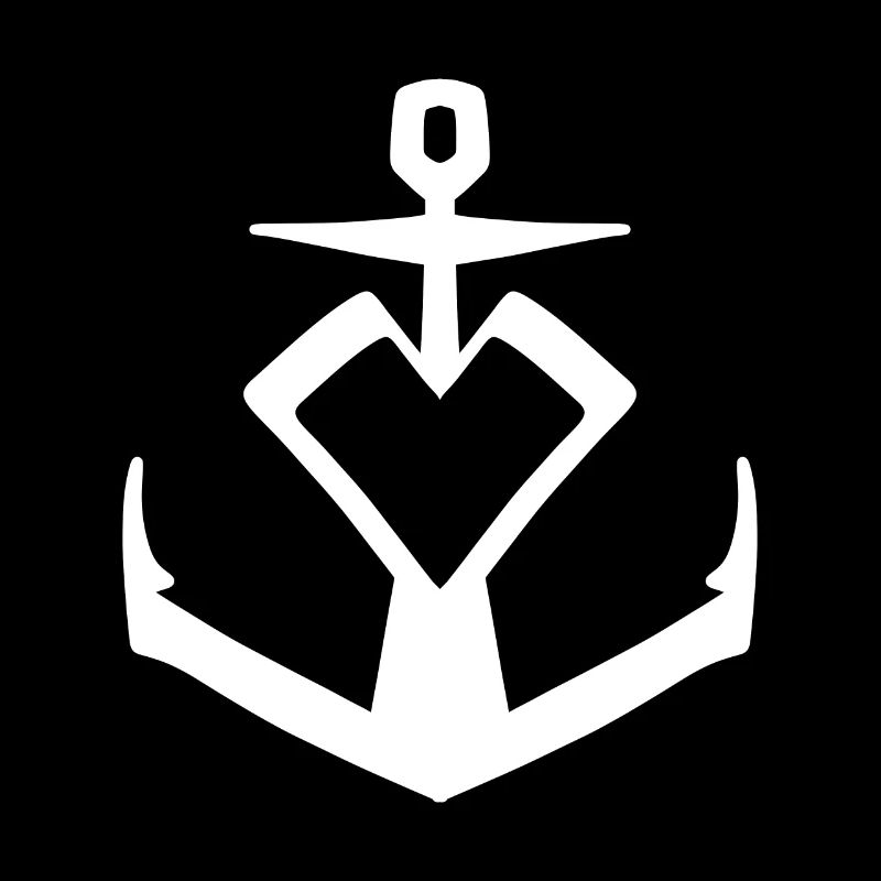 Anchor Heart Symbol