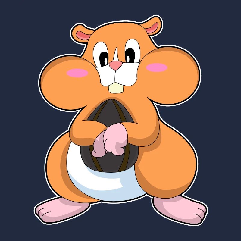 Hamster aux noix