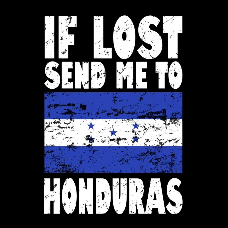 Honduras Flagge Spruch