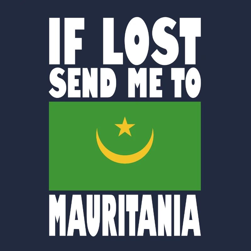 Dicton du drapeau de la Mauritanie