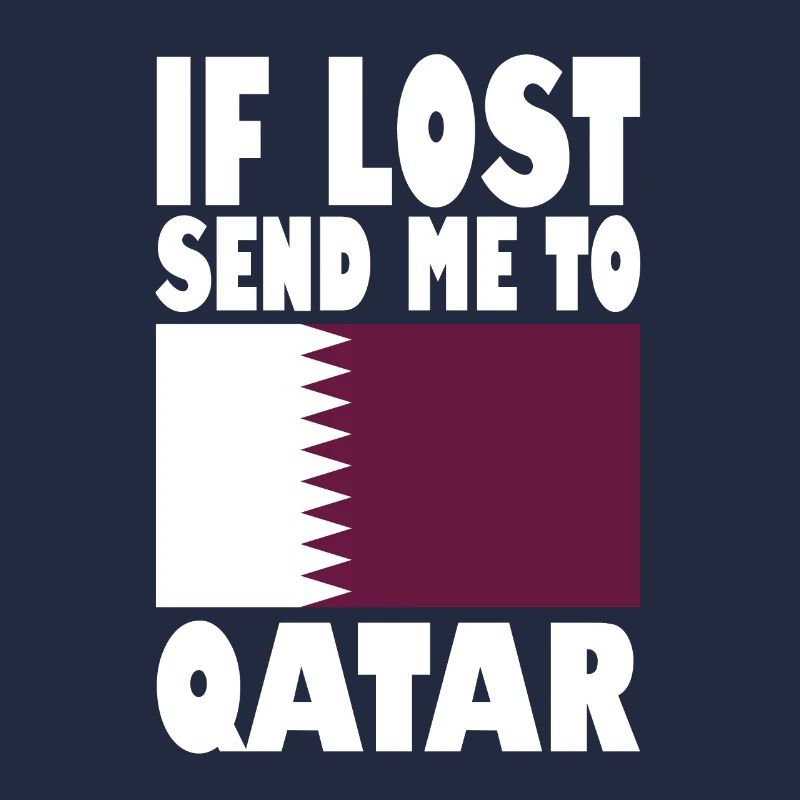 Qatar Flag Slogan