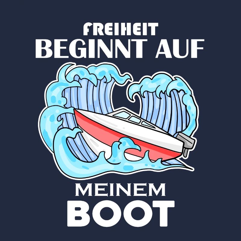 Motorboot Kapitän Boot Geschenk